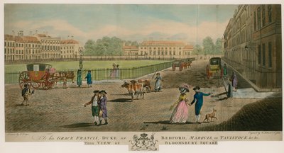 ブルームズベリースクエア、ロンドン 作： エドワード・デイズ